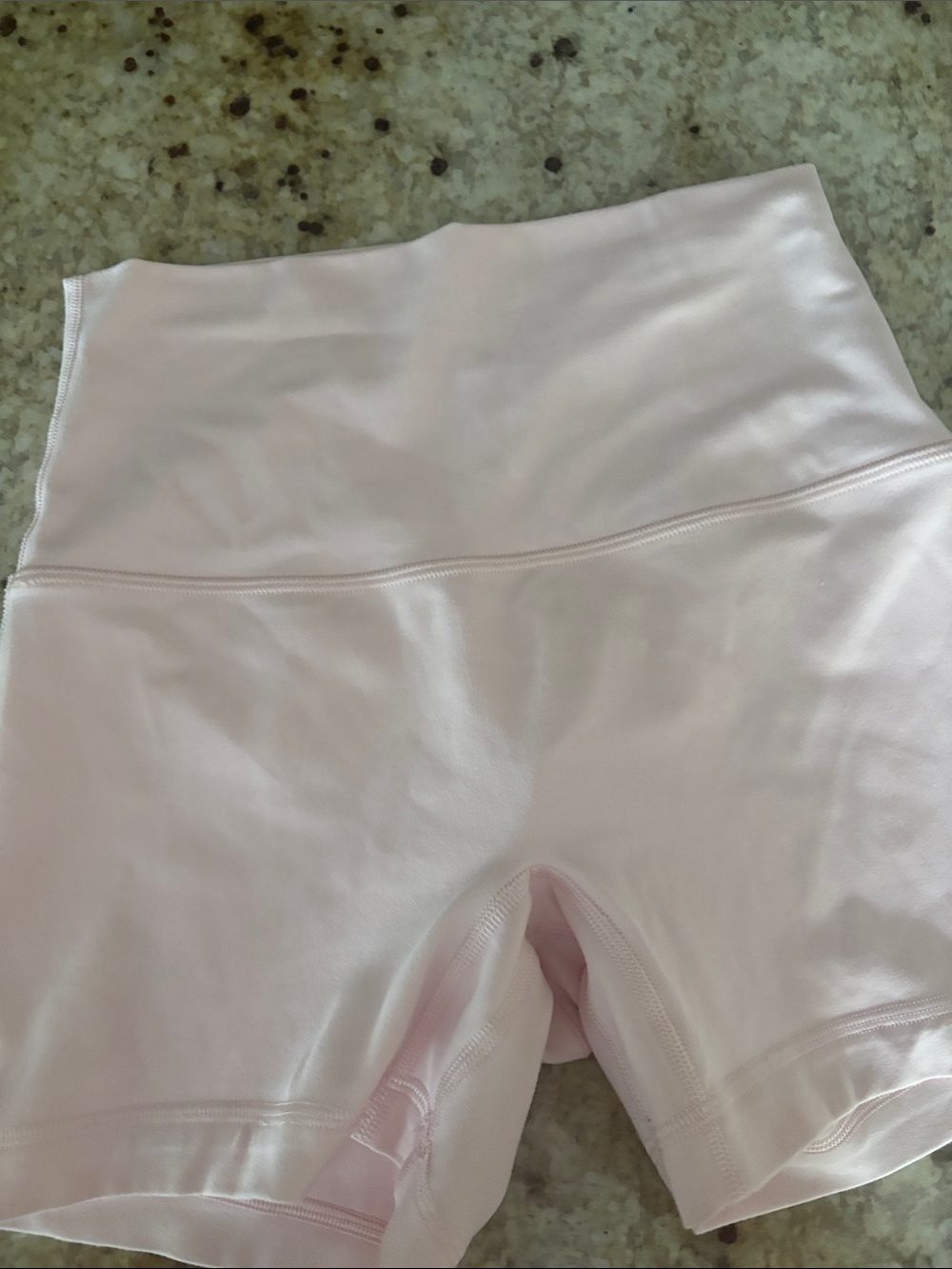 lululemon athletica Light Pink High-Waist Bike Shorts